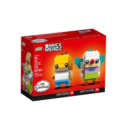 LEGO BrickHeadz 41632 - Homer și Klaun Krusty