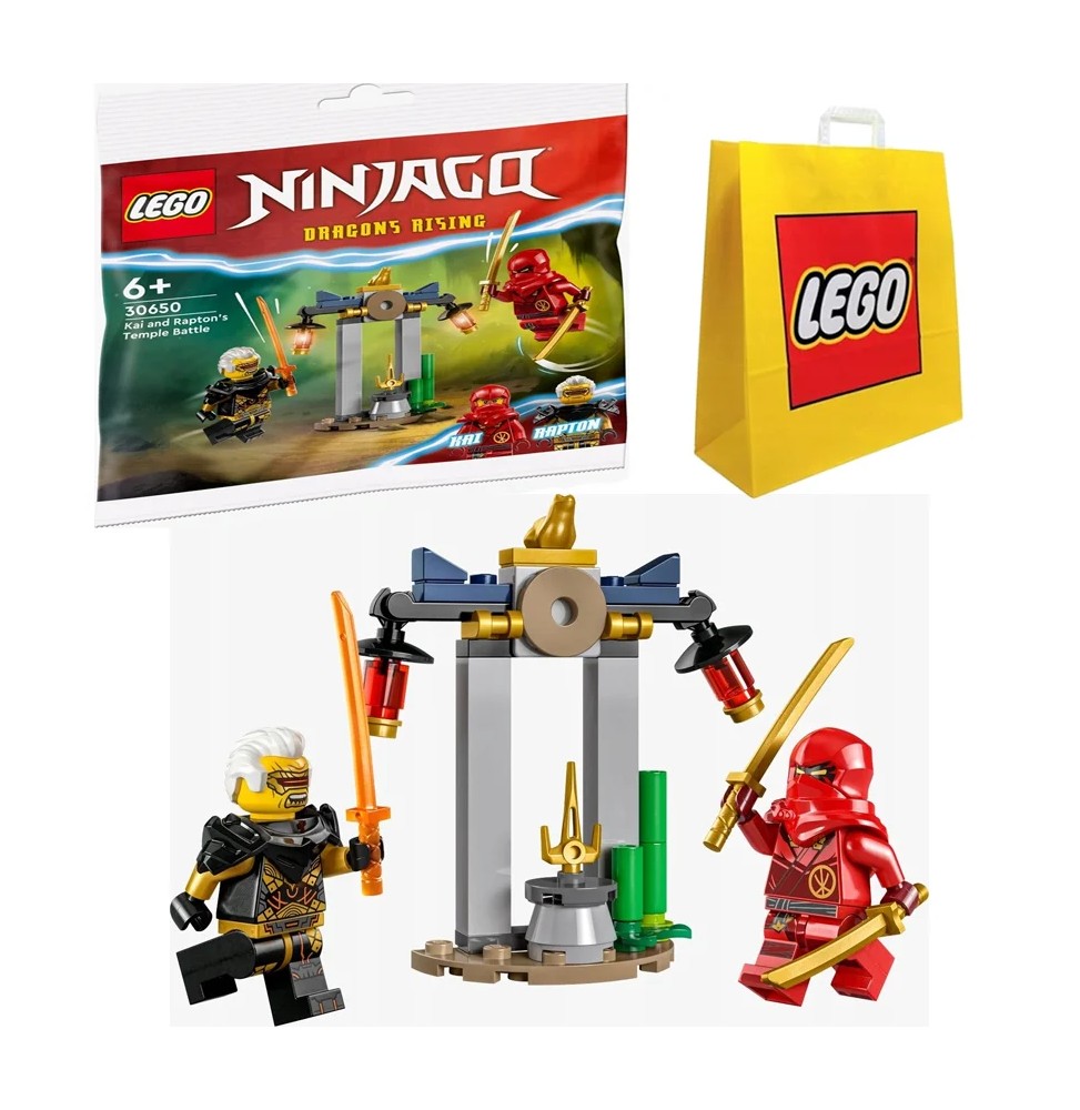 LEGO 30650 Ninjago Lupta lui Kai și Rapton