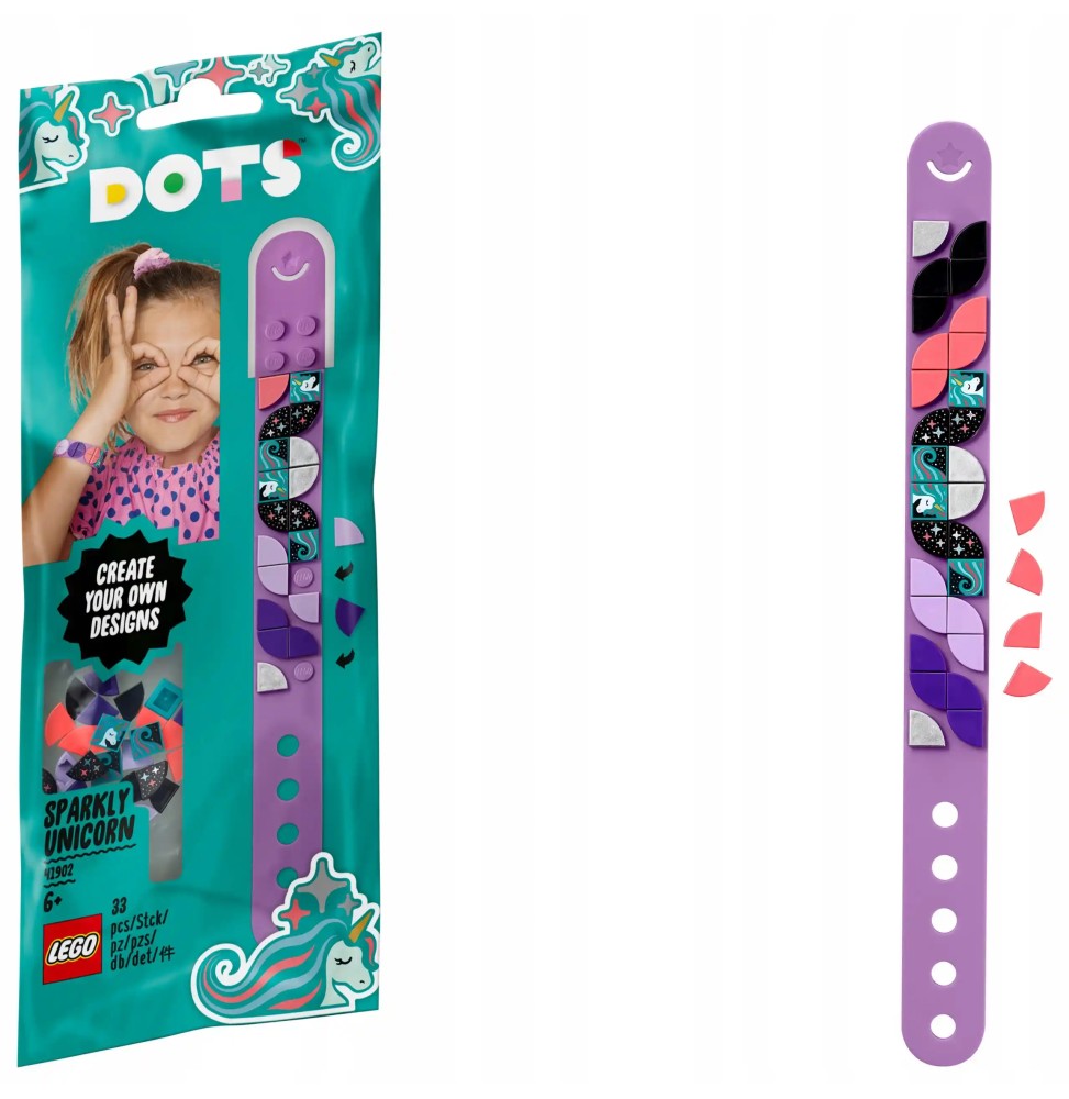 LEGO Dots 41902 Unicorn Bracelet for Kids