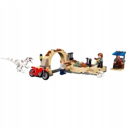 LEGO Jurassic World 76945 Atrociraptor motorcycle chase