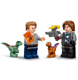 LEGO Jurassic World 76945 Atrociraptor pościg na motocyklu