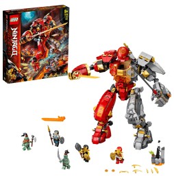 LEGO Ninjago mech din foc și piatră