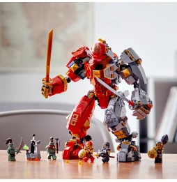 LEGO Ninjago mech din foc și piatră