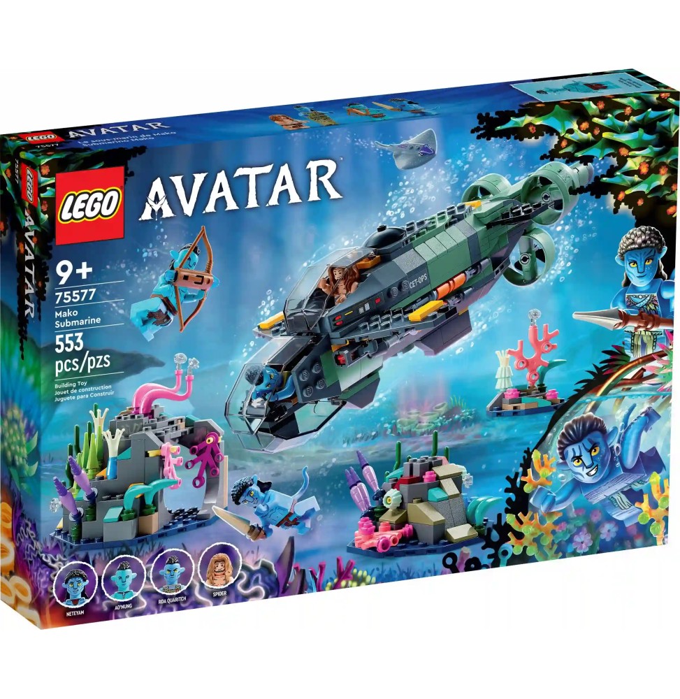 LEGO Avatar 75577 Łódź podwodna Mako