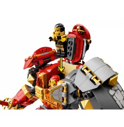 LEGO Ninjago mech din foc și piatră