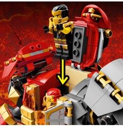 LEGO Ninjago mech din foc și piatră