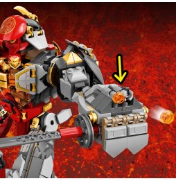 LEGO Ninjago mech din foc și piatră