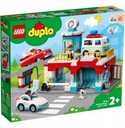 LEGO DUPLO parcare cu etaje și spălătorie auto