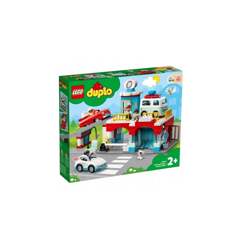 LEGO DUPLO parking piętrowy i myjnia samochodowa