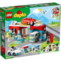 LEGO DUPLO parcare cu etaje și spălătorie auto