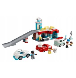 LEGO DUPLO parcare cu etaje și spălătorie auto