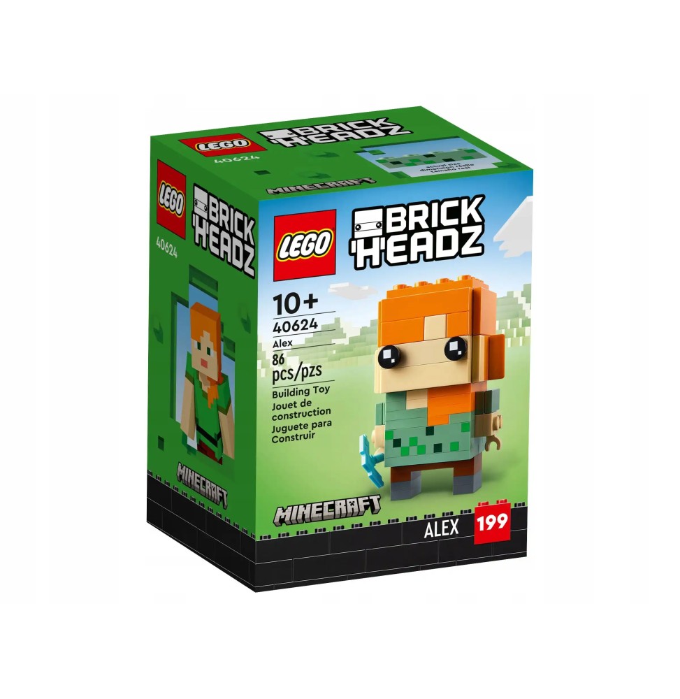 LEGO BrickHeadz 40624 Alex from Minecraft