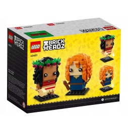 LEGO 40621 BrickHeadz Vaiana și Merida Disney