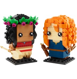 LEGO 40621 BrickHeadz Vaiana și Merida Disney