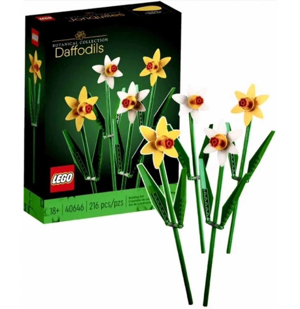 LEGO Flowers 40646 Daffodils Bouquet 216 pieces