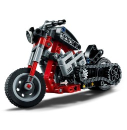 LEGO Technic motocykl 2w1 dla dzieci
