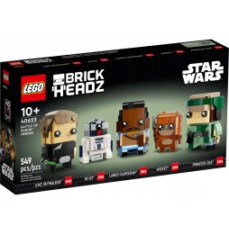 LEGO BrickHeadz 40623 Bohaterowie bitwy o Endor