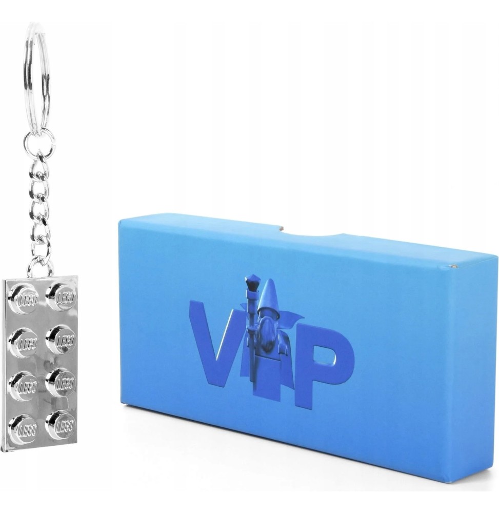 LEGO VIP 5006330 Metal Keychain