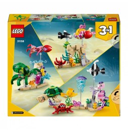 Klocki LEGO 3w1 31158 Zwierzęta morskie