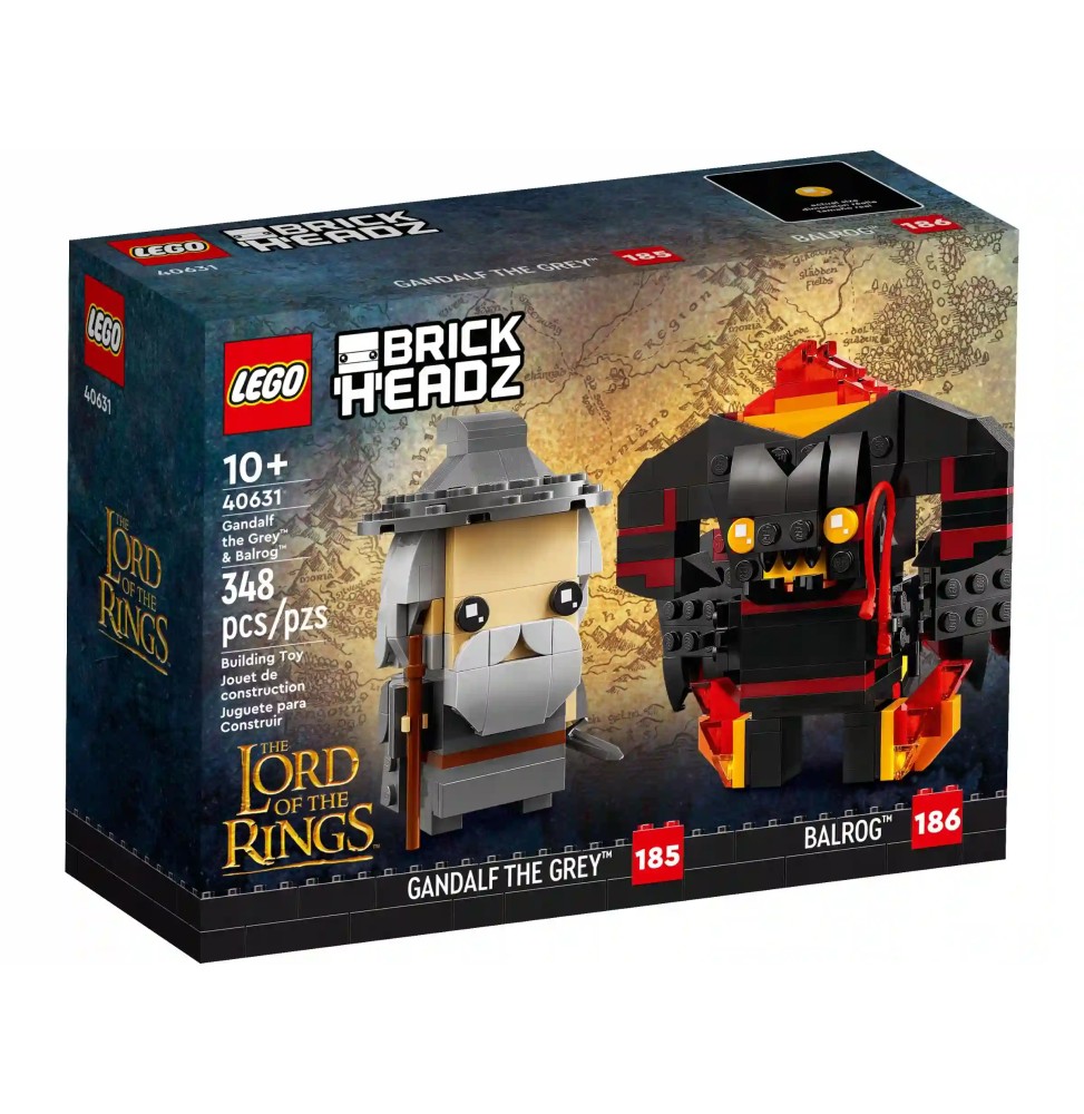 LEGO BrickHeadz Gandalf Gri și Balrog 40631