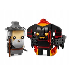 LEGO BrickHeadz Gandalf Gri și Balrog 40631