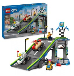 LEGO City 60460 Circuit de Curse cu Rampe