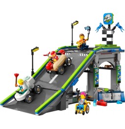 LEGO City 60460 Circuit de Curse cu Rampe