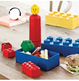 LEGO lunch box klocek - zielony pojemnik śniadaniowy