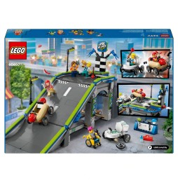 LEGO City 60460 Circuit de Curse cu Rampe