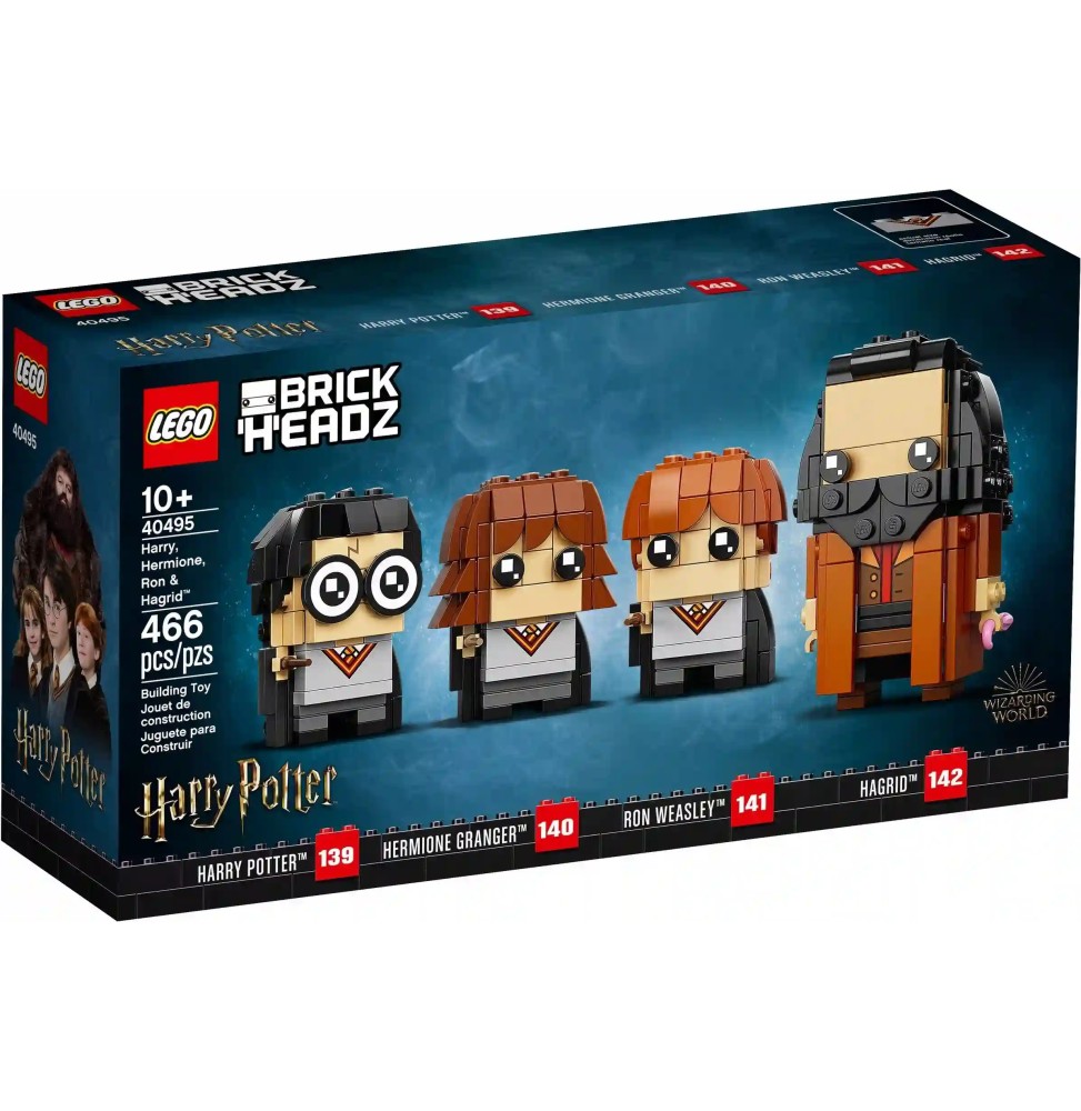 LEGO BrickHeadz Harry, Hermiona, Ron, Hagrid 40495