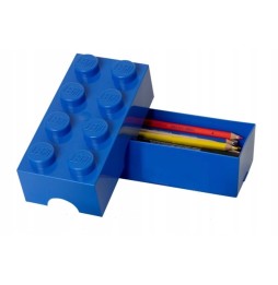 LEGO Lunch Box Brick 8 Blue