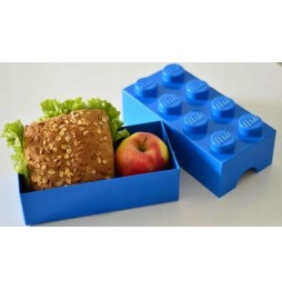 LEGO Lunch Box Brick 8 Blue