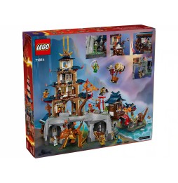 LEGO Ninjago 71814 - Orașul turneului cu templu