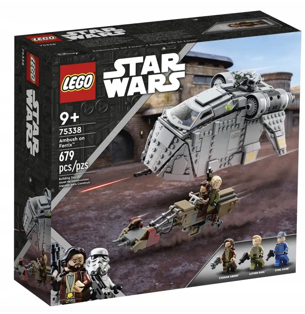 LEGO Star Wars 75338 Ambuscada pe Ferrix