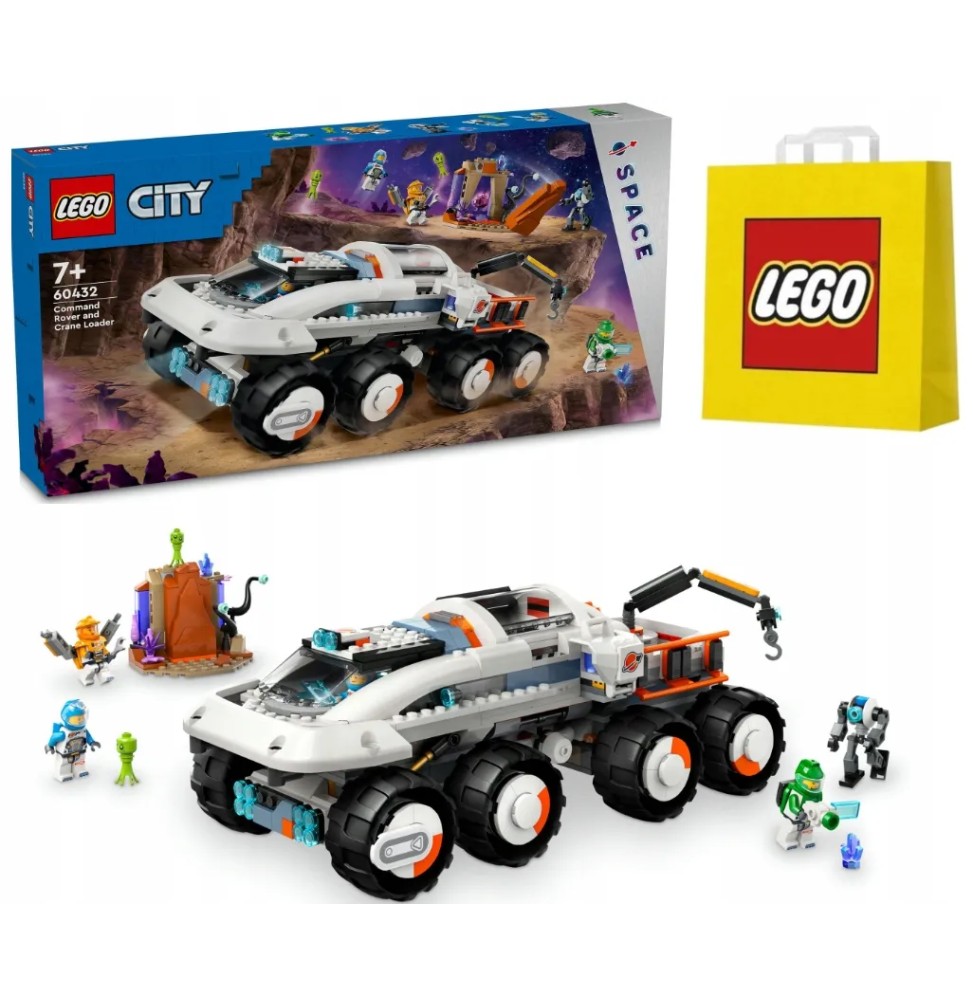 LEGO City 60432 Wóz dowodzenia z żurawiem