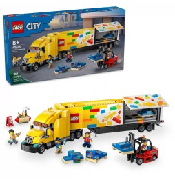 LEGO City 60440 - Camion galben de livrare