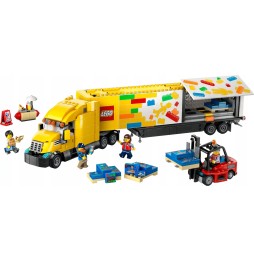 LEGO City 60440 - Camion galben de livrare