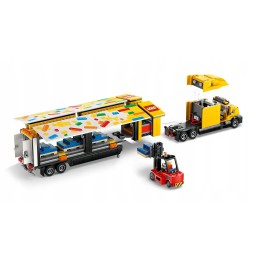 LEGO City 60440 - Camion galben de livrare