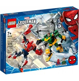 LEGO Bătălia Mechurilor Spider și Dr Octopus 76198