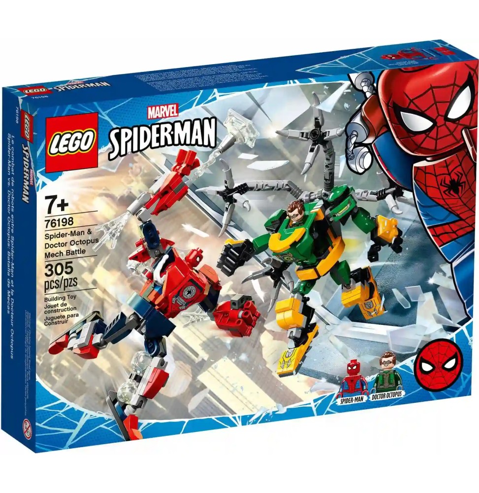 LEGO Bitwa Mechów Spider i Dr Octopus 76198