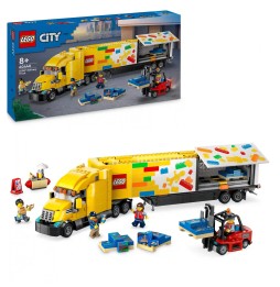 LEGO City 60440 - Camion galben de livrare