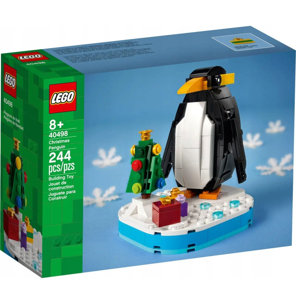 LEGO 40498 Bożonarodzeniowy pingwin