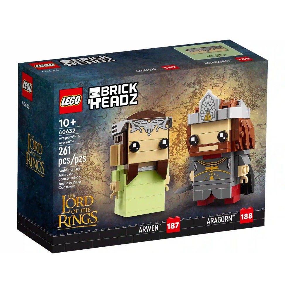 LEGO BrickHeadz 40632 Aragorn and Arwen