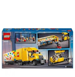 LEGO City 60440 - Camion galben de livrare