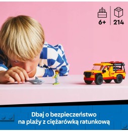 LEGO City Furgonetka ratowników plażowych 60453