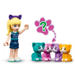 LEGO Friends Cubul Stephanie cu pisica 41665