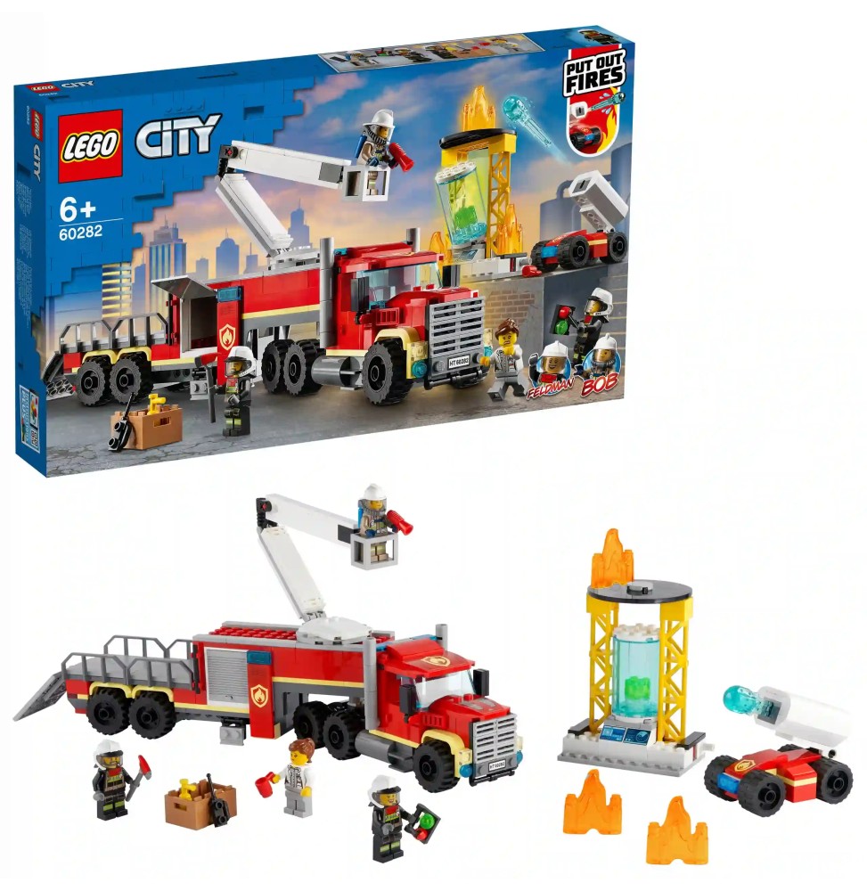 LEGO 60282 Strażacka jednostka dowodzenia