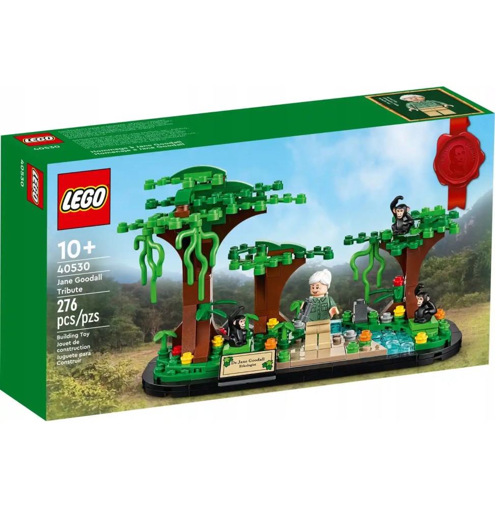 LEGO 40530 Hołd dla Jane Goodall Zestaw