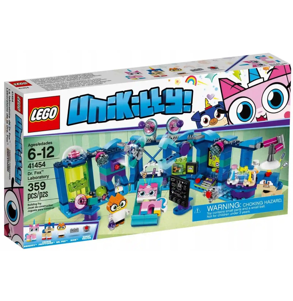 LEGO Unikitty Dr. Fox's Laboratory 41454