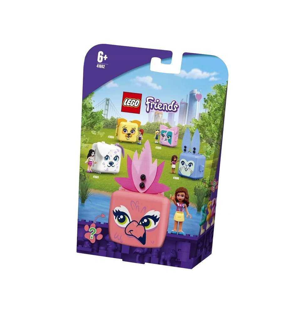 LEGO Friends Cubul Oliviei cu flamingo 41662